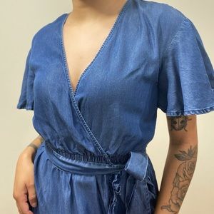 Denim dress